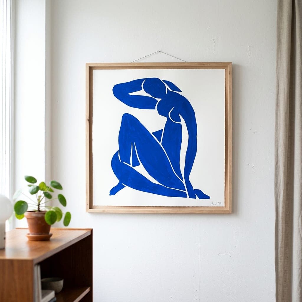 Blue Nude Cut-out