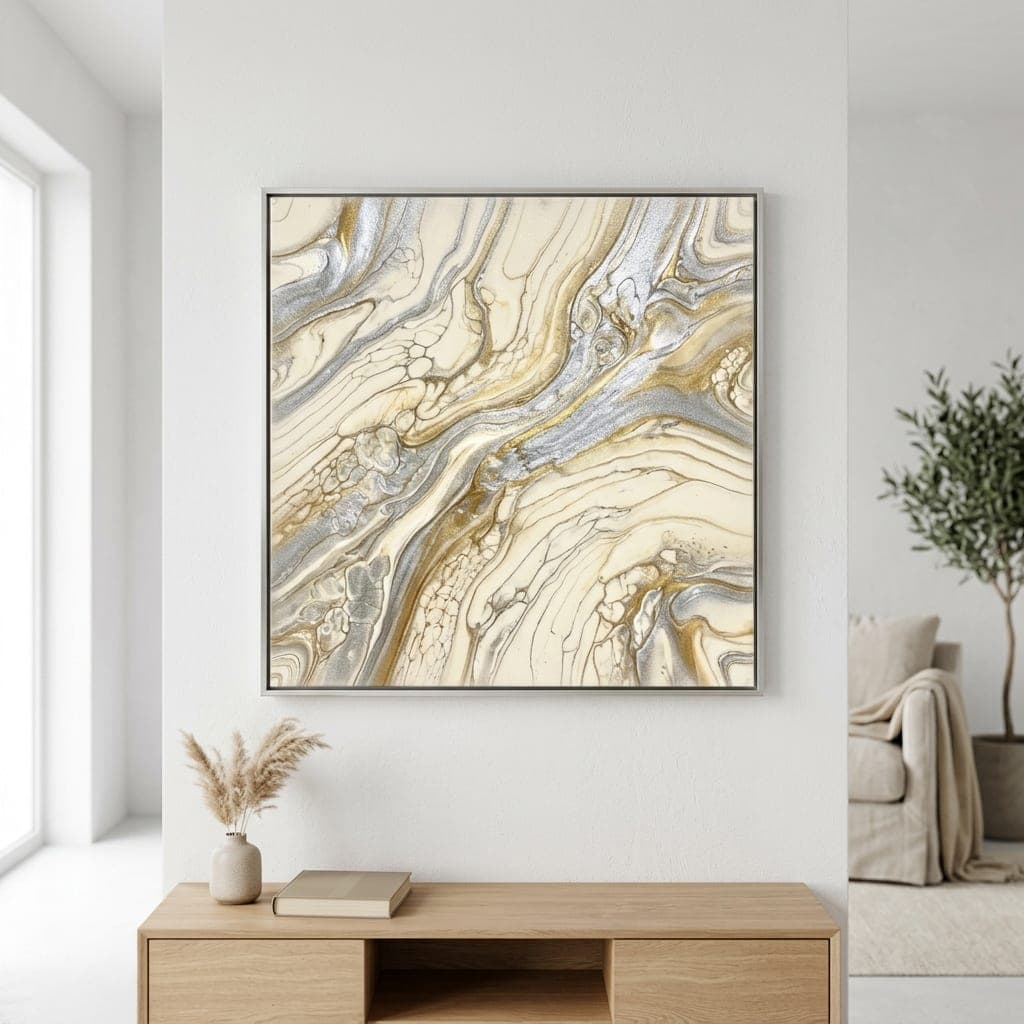 Metallic Marble Melt