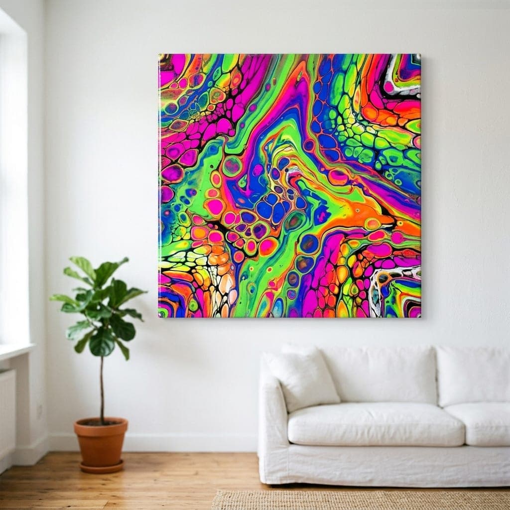 Neon Energy Abstract