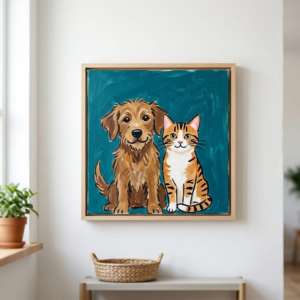 Double Pet Portrait