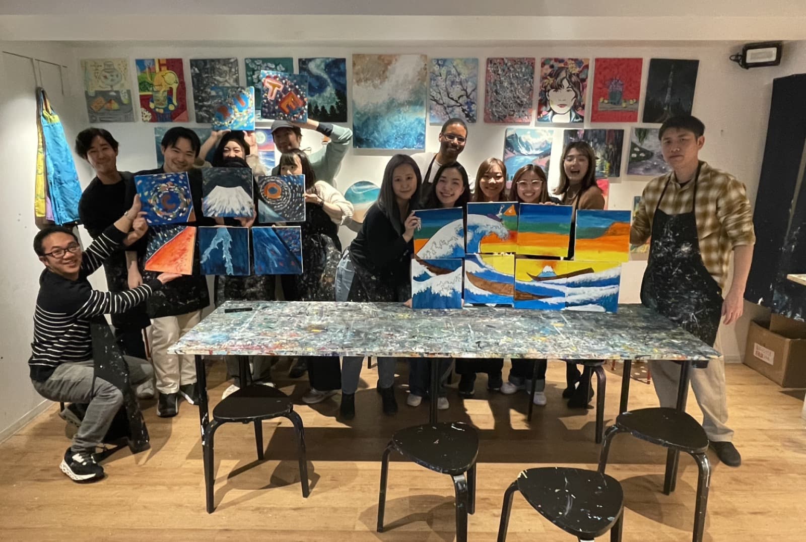 Paint and Sip in Tokyo