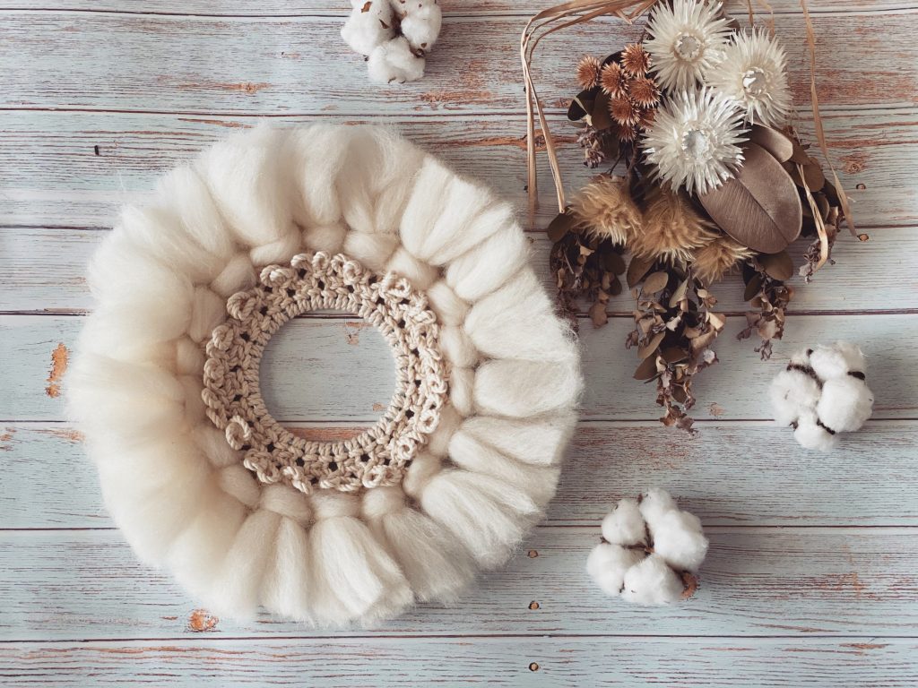 CRAFT MORNING 冬のマクラメリース Winter Macrame Wreath – Artbar