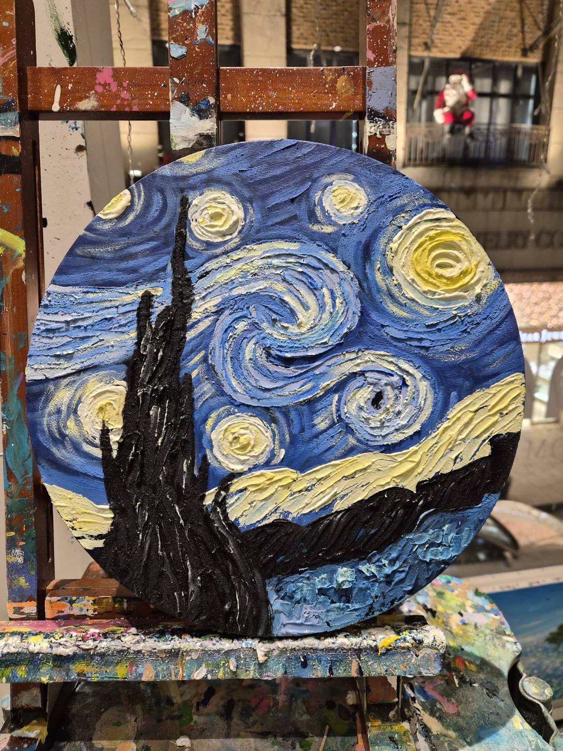 YOKOHAMA テクスチャーヴァン・ゴッホ – 星月夜 Texture Van Gogh