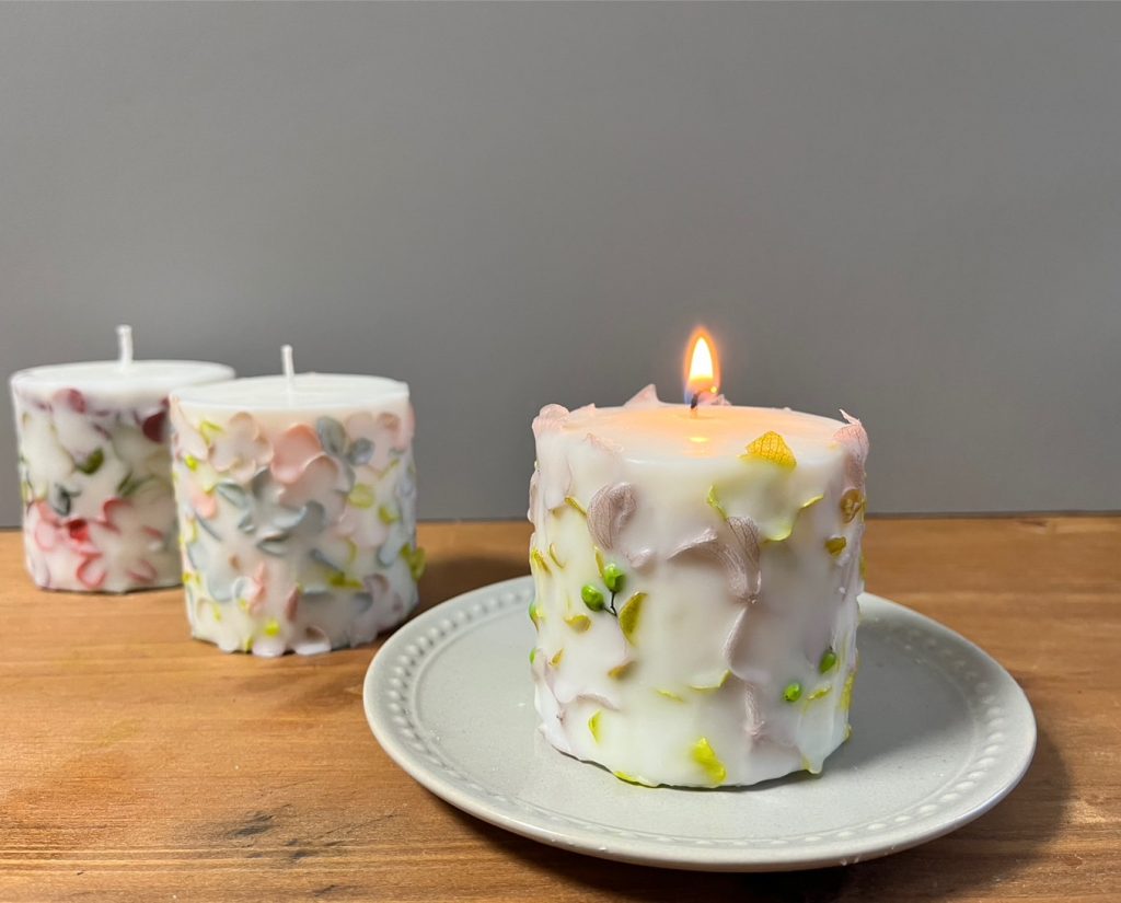 Craft Morning Botanical Candle with Soy Wax / ソイワックスで作るボタニカルキャンドル