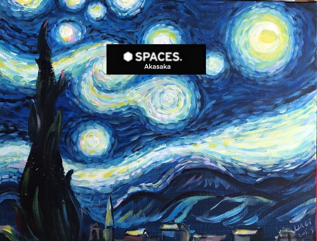 SPACES赤坂 ゴッホの星月夜 Van Gogh Starry Night @ SPACES Akasaka 
