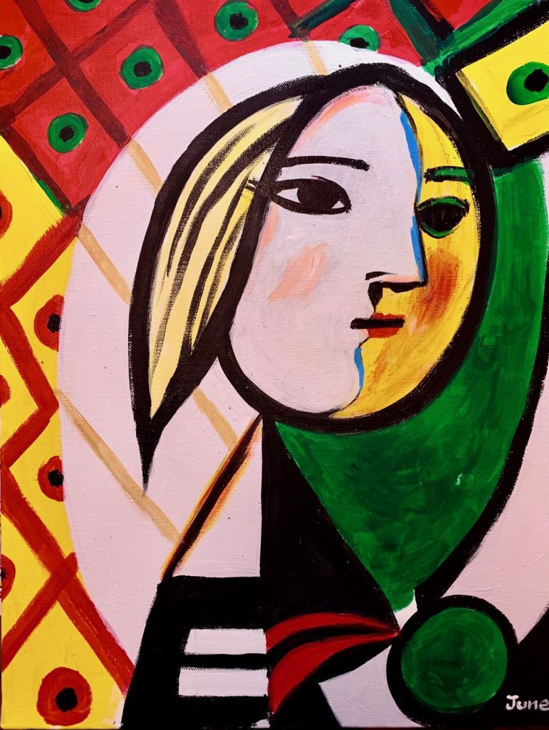 ピカソPicasso Face – Artbar Tokyo – Paint and Wine Art Studio: Let