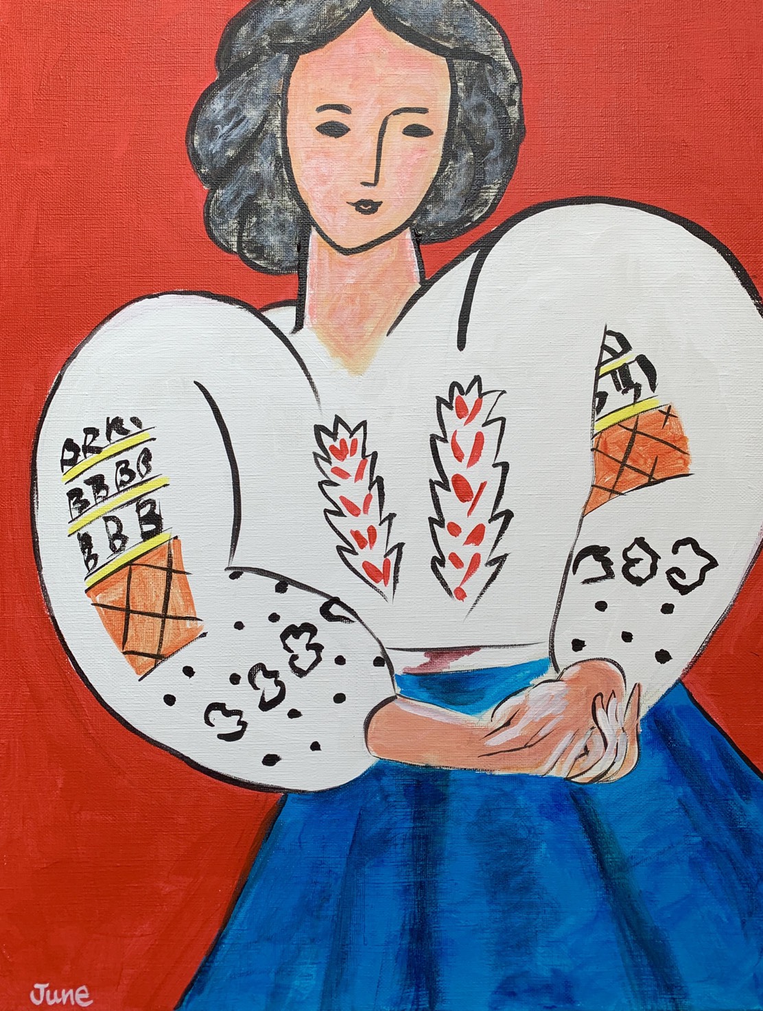 ルーマニアのブラウス Matisse La blouse roumaine – Artbar Tokyo