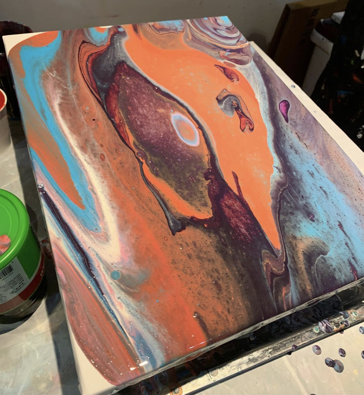 アートバー東京：日本におけるポーリングアート 、たらし込みアートの先駆者 Pouring Art / Fluid Art in Tokyo