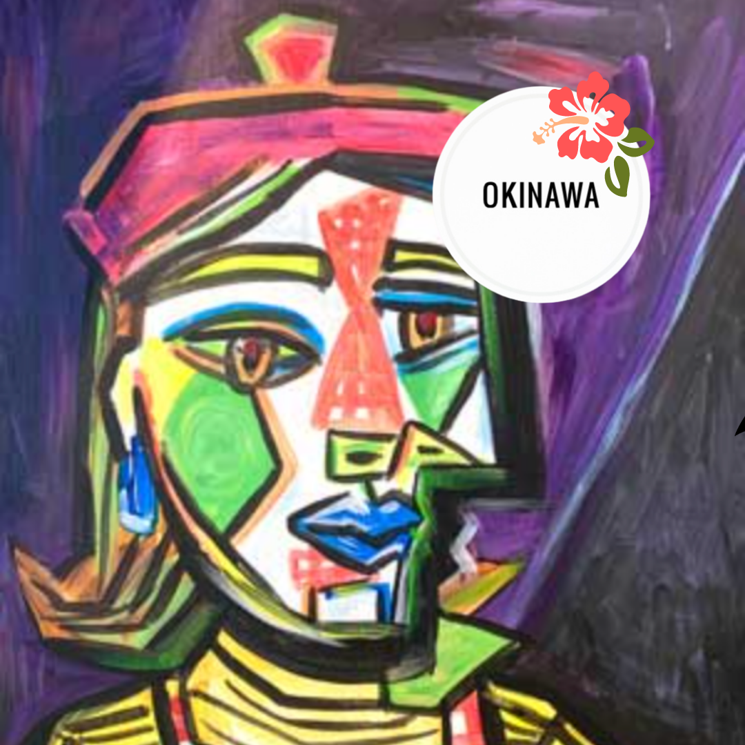 OKINAWA ピカソのスタイルで自画像 Picasso Self-Portrait – Artbar