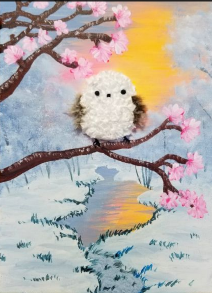 YOKOHAMA Kids Only- 雪景色とフワフワのシマエナガ Multi Media