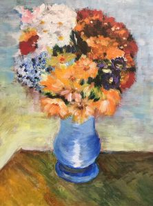 ゴッホ ヒナギクとアネモネのある花瓶 Van Gogh – Bouquet – Artbar