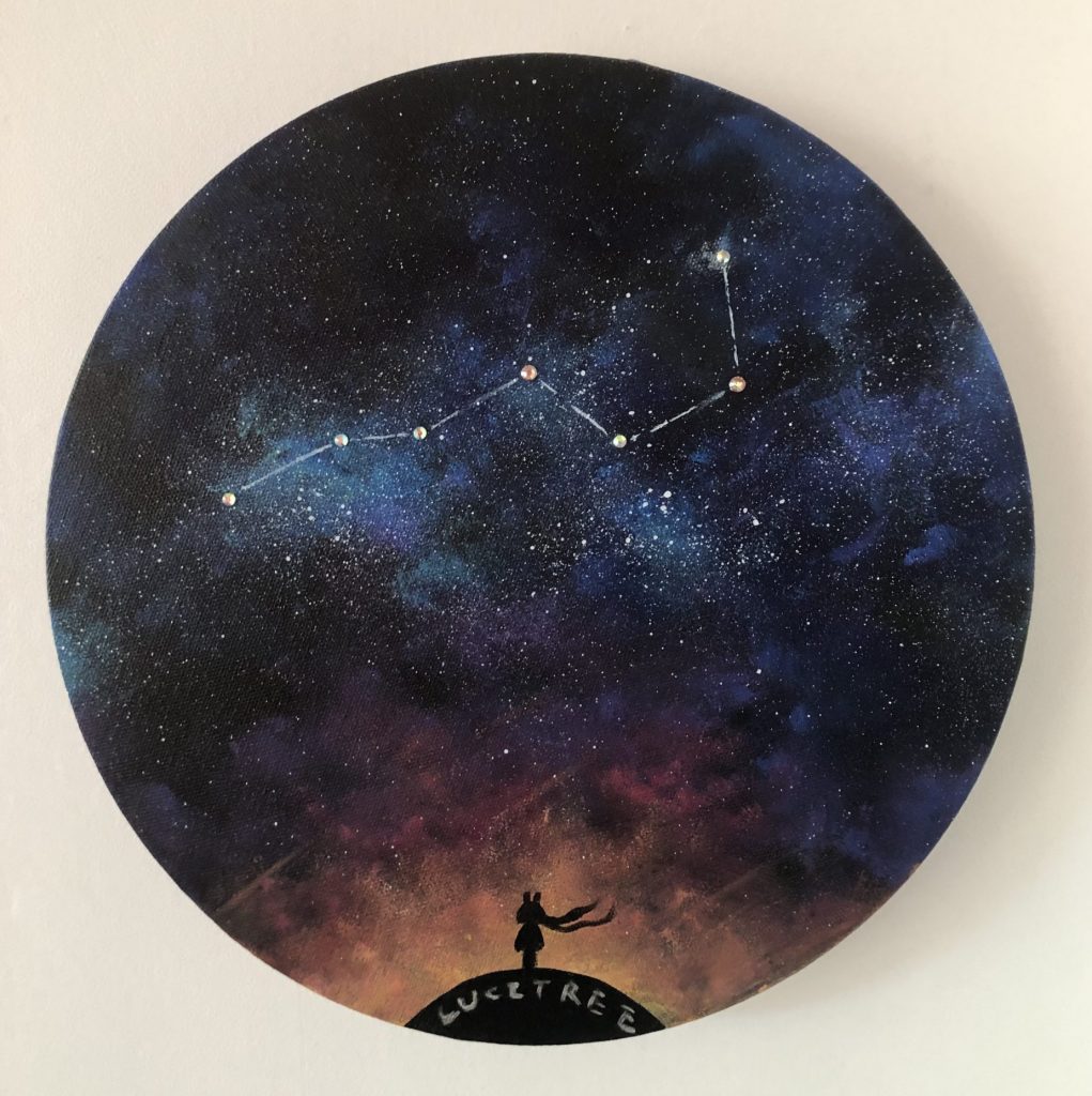 Tomonyan＊パールブラック大理石＋神秘的ゴールド背景アクリル表札 Tomonyan＊パールブラック大理石＋神秘的ゴールド背景アクリル